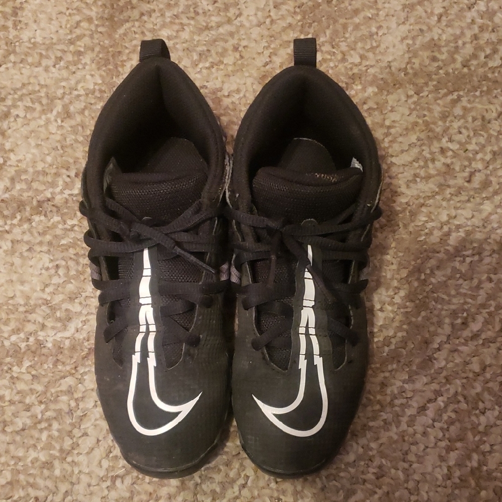 Kids Black Nike Football Cleats